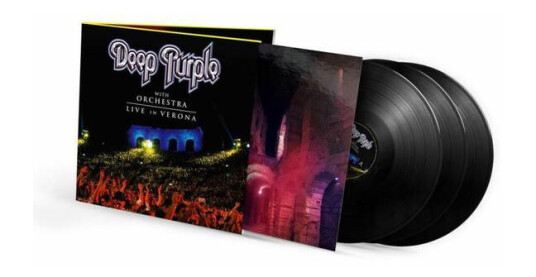 Deep Purple Live In Verona 3lp Vinyl
