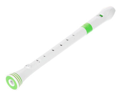 Nuvo Soprano Recorder Hvit-gr Ger.