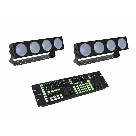 EuroLite Set 2x Led Cbb-4 & Color Chief Dmx Led Controller EuroLite Set 2x Led Cbb-4 & Color Chief Dmx Led Controller