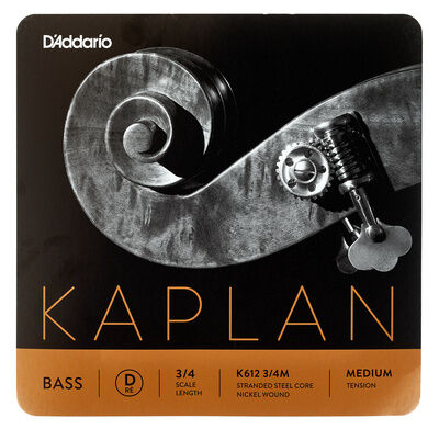 Daddario K612-3/4M Kaplan Bass D med.