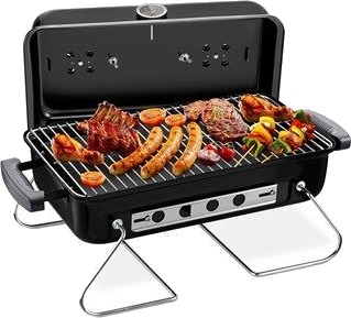 Austin and Barbeque AABQ Portable Charcoal Grill Austin and Barbeque AABQ Portable Charcoal Grill