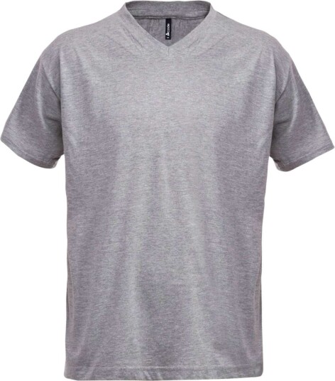 Acode T-Shirt V-Ringad 1913 Bsj Ljusgrå L