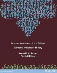 Elementary Number Theory Av Kenneth Rosén
