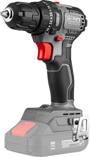 Graphite Energy+ Drill Børsteløs 18V Uten batteri Graphite Energy+ Drill Børsteløs 18V Uten batteri
