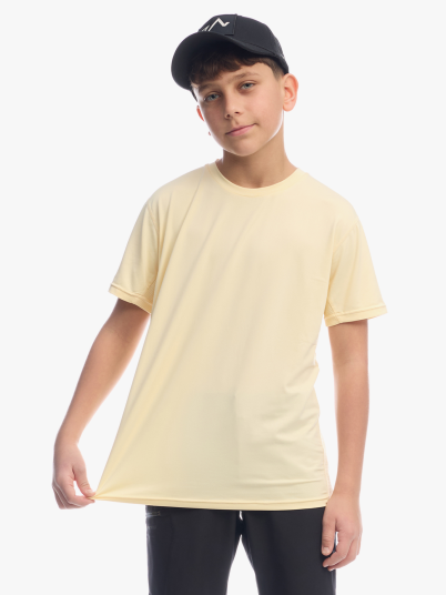 Twentyfour Venture Tee Junior Gul 140
