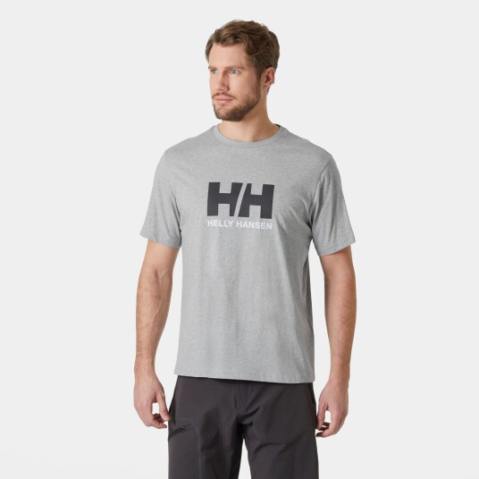 Helly Hansen HH Logo 3.0 T skjorte Herre Grå XL
