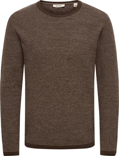 ONLY & SONS Onseric Reg 12 Struc Crew Knit Noos Brown XL