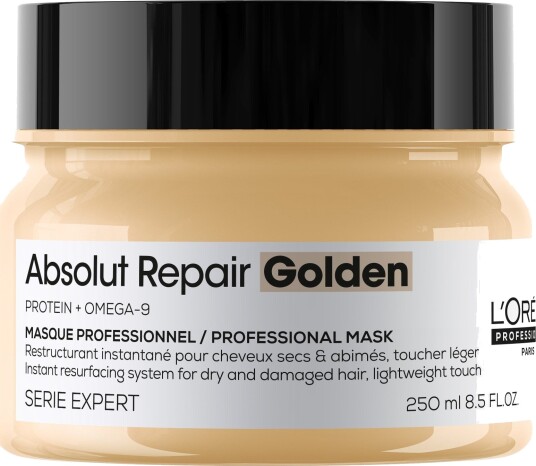 L'Oreal Professionnel Absolut Repair Gold Instant Resurfacing Masque 250ml L'Oreal Professionnel Absolut Repair Gold Instant Resurfacing Masque 250ml