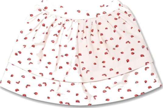 Petit Piao Skirt Printed Ladybug (104 / 4 år)