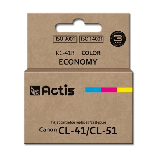 Original blekkpatron Actis KC-41R Cyan/Magenta/Gul