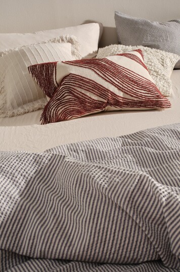 Jotex Putetrekk 40x60 Cm Beige/kastanjebrun SANDY 21649700102
