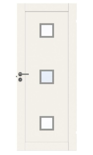 Swedoor Dørbl Unique 01 Gwa 3-20 9x21 Hvit