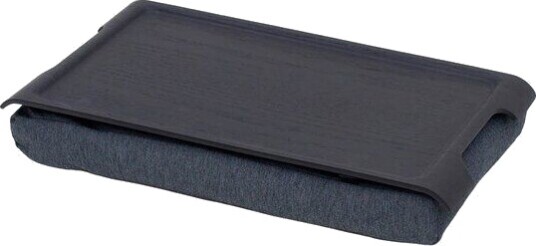 Bosign   Laptray knebrett anti slip 43x23 cm svart/grå