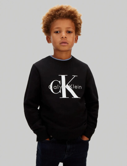 Calvin Klein Ck Mono Logo Cn Black 128
