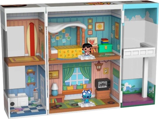 Northix Disney Stitch Lilo's Home Bitty POP-bokser samleobjekter