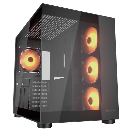 Cougar Gehäuse Midi Tower Fv150 Argb Schwarz CGR 5KA1B RGB
