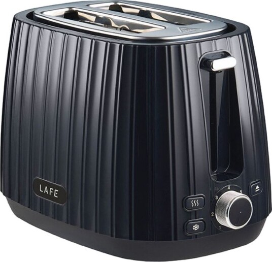 Lafe Modern brødrister 2 skiver 1000W - svart