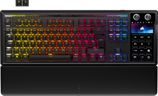 Corsair Galleon 100 SD Mekanisk Gamingtastatur med RGB og Stream Deck-Funksjon - Svart Corsair Galleon 100 SD Mekanisk Gamingtastatur med RGB og Stream Deck-Funksjon - Svart