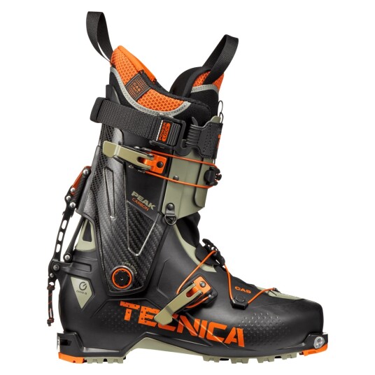 Tecnica Zero G Peak Carbon Black/camp Green 275