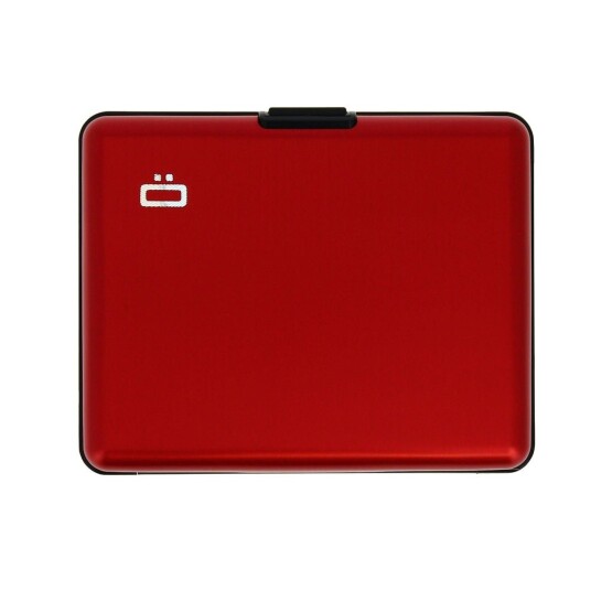 Ögon Designs BIG Stockholm Aluminium Wallet Red