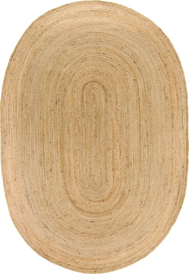 Ovalt teppe   Ozar jute Størrelse: 160 x 230 cm
