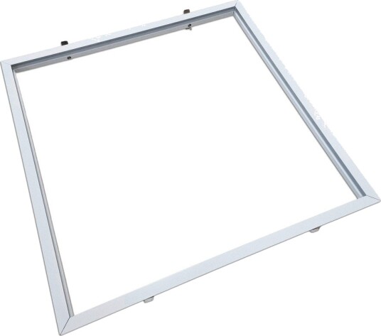 Ledlife Innbyggingsramme for 60x60 LED panel   Ny model passende for trebetong og gips hvit kant