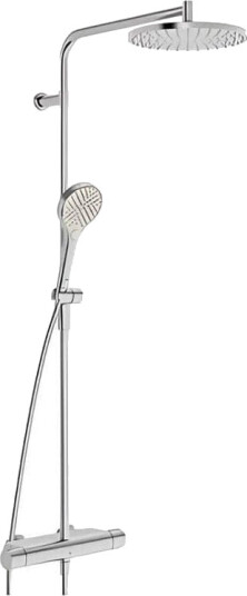 Oras Armatur Optima Style 7192n Takdusj Børstet Stål Oras Armatur Optima Style 7192n Takdusj Børstet Stål