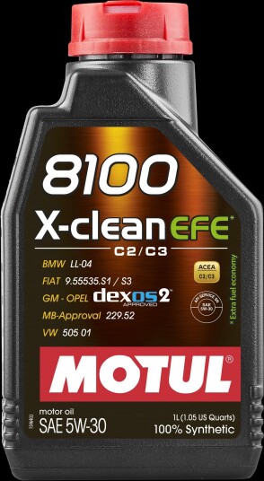 Motorolje MOTUL 8100 X-CLEAN EFE 5W30 1L Motorolje MOTUL 8100 X-CLEAN EFE 5W30 1L