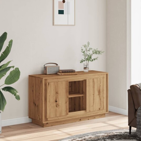 Skjenk artisan eik 102x35x60 cm konstruert tre 8721158443878