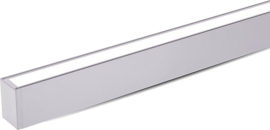 120cm 60W Samsung LED lysskinne Up/Down 6000lm dimbar sølv inkl. wireoppheng Dimbar : 0 10V dimbar Kulør : Nøytral