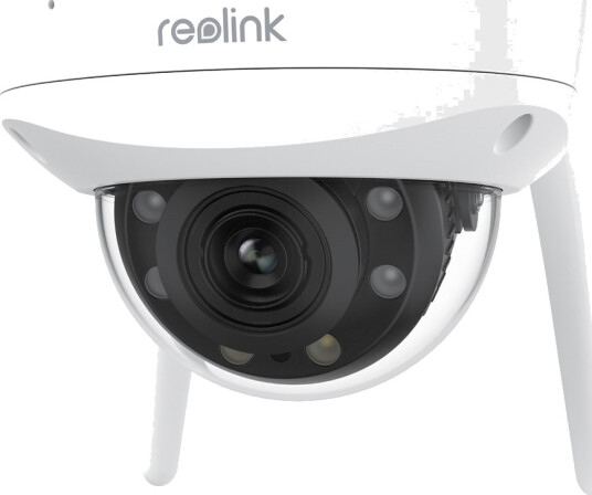 Reolink W437 4K Ultra HD Overvåkningskamera med WiFi, 8 MP, IK10, 5x Zoom, Hvit