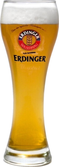 Erdinger Weissbier ølglass 50 cl Erdinger Weissbier ølglass 50 cl