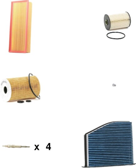 Servicepakke RIDEX 4682P11199