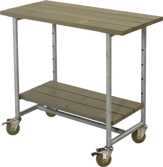 Grillbord m/1 hylle PLUS Urban gråbrun