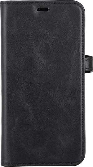 BUFFALO 2 i 1 lommebok skinn 3 kort iPhone 14 Plus Svart