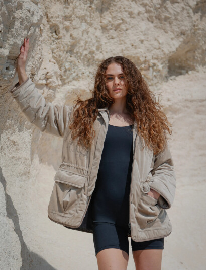 Rethinkit Studios Classic Jacket Lyon Corduroy - Beige - S
