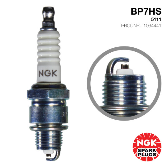 NGK Tennplugg BP7HS NGK Tennplugg BP7HS
