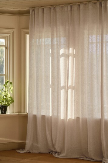 Jotex Bouclégardin 1lengde Ekstra Bred Linbeige BELLA 206598602220