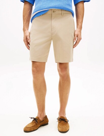 Tommy Hilfiger Dover 8" Ess Twill Short Beige 38 Tommy Hilfiger Dover 8" Ess Twill Short Beige 38