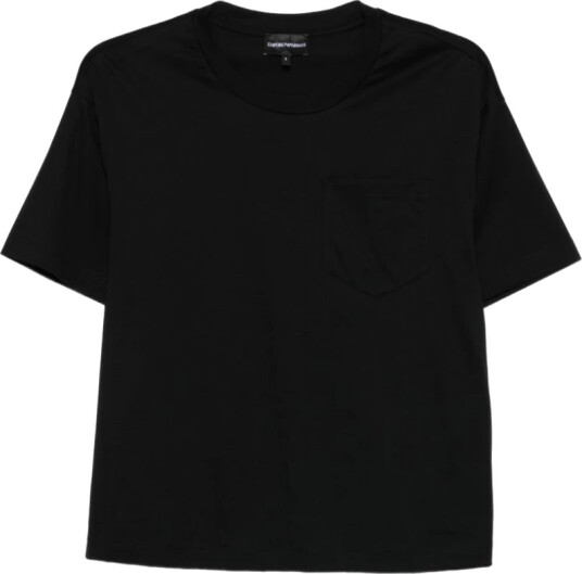 Emporio Armani Dame Topper Svart M,