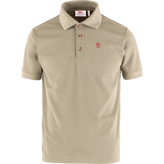 Fjellreven Men"s Crowley Pique Shirt Fossil XXL