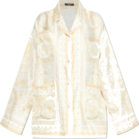 Versace Dame Bluser & Skjorter Beige XS, Versace Dame Bluser & Skjorter Beige XS,