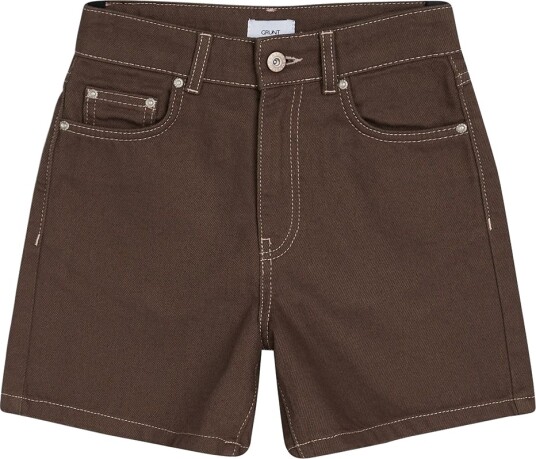 Grunt Shorts - 90-talls sjokolade - Brun - Grunt - 13 år (158) - Shorts
