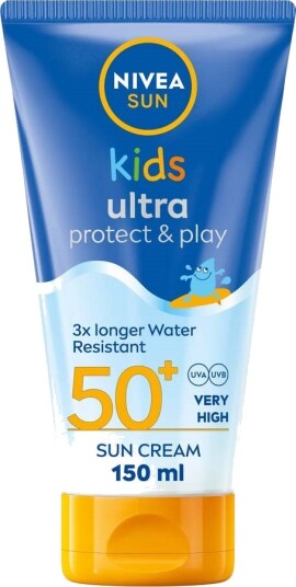 Nivea Kids Swim & Play Sun Lotion SPF 50+, 150 ml Nivea Solkrem Nivea Kids Swim & Play Sun Lotion SPF 50+, 150 ml Nivea Solkrem