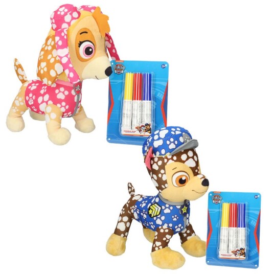 Paw Patrol Plysjbamse Tegne Valp assortert