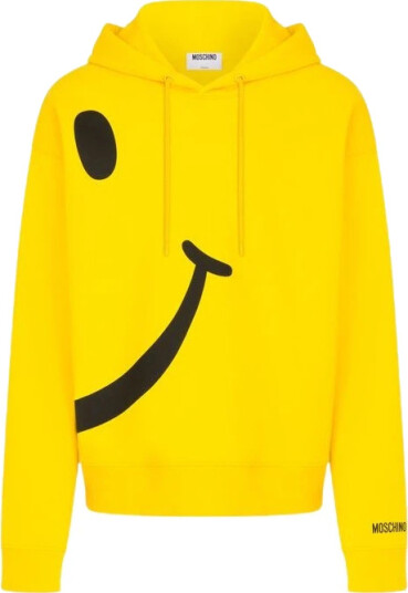 Moschino unisex Gensere & Hettegensere Gul XL,