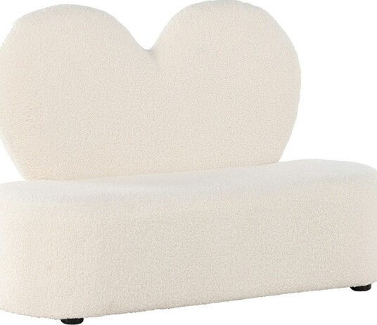Venture Design Kids barne sofa Hvit 98,5 x 36 cm Hvit Venture Design Kids barne sofa Hvit 98,5 x 36 cm Hvit