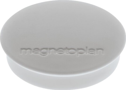 Magnetoplan 1664200 Whiteboard Magnet Hvit 0,7 Kg 30 Mm 8 Mm 10 Stykker
