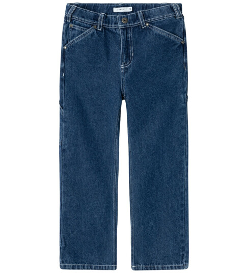 Name It Dark Blue Denim Ryan Straight Jeans Noos 116