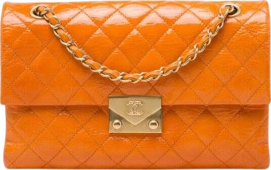 Chanel Vintage Dame Pre owned Oransje ONE SIZE,